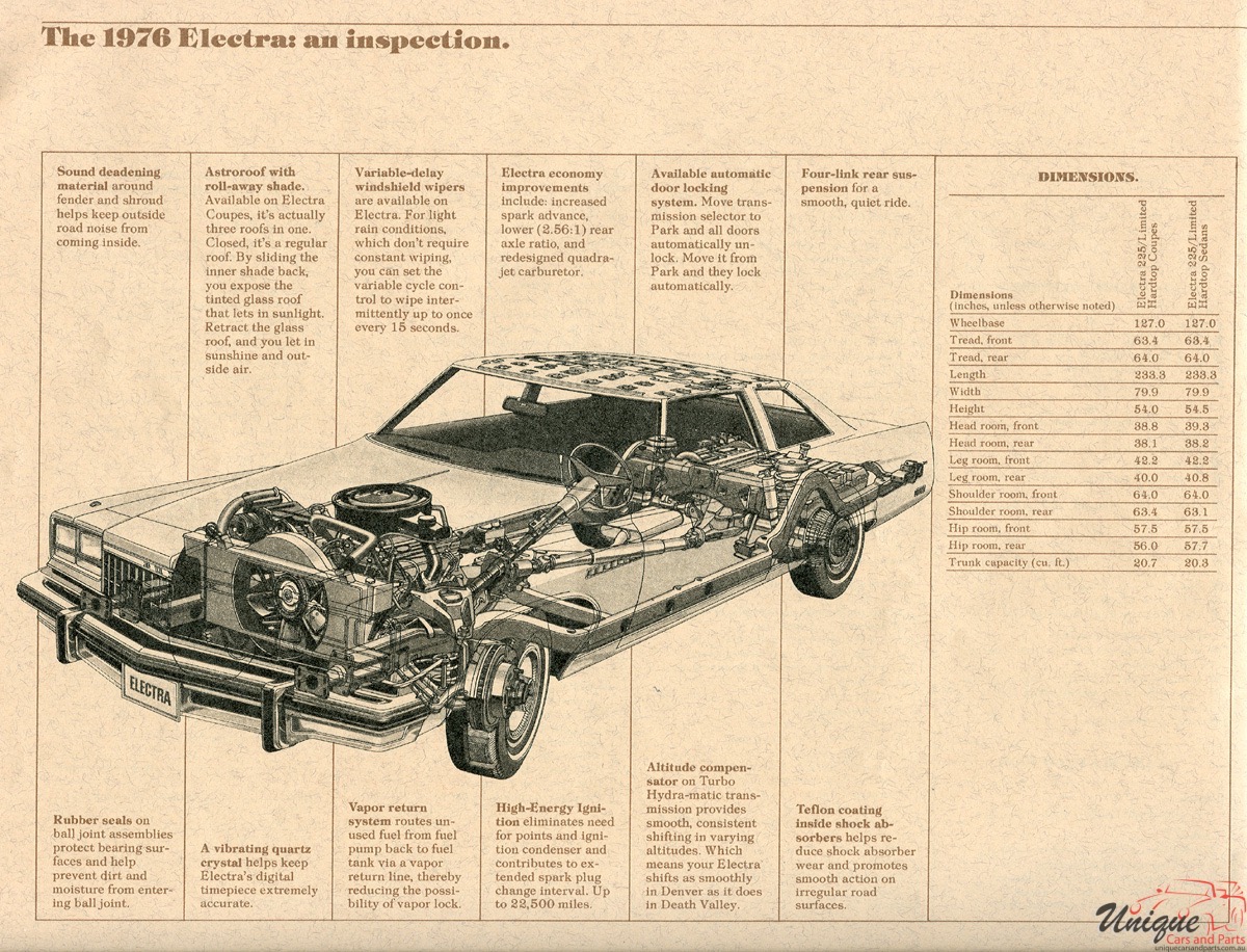 1976 Buick Brochure Page 35